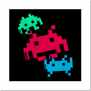 Space Invader 2.0 Posters and Art